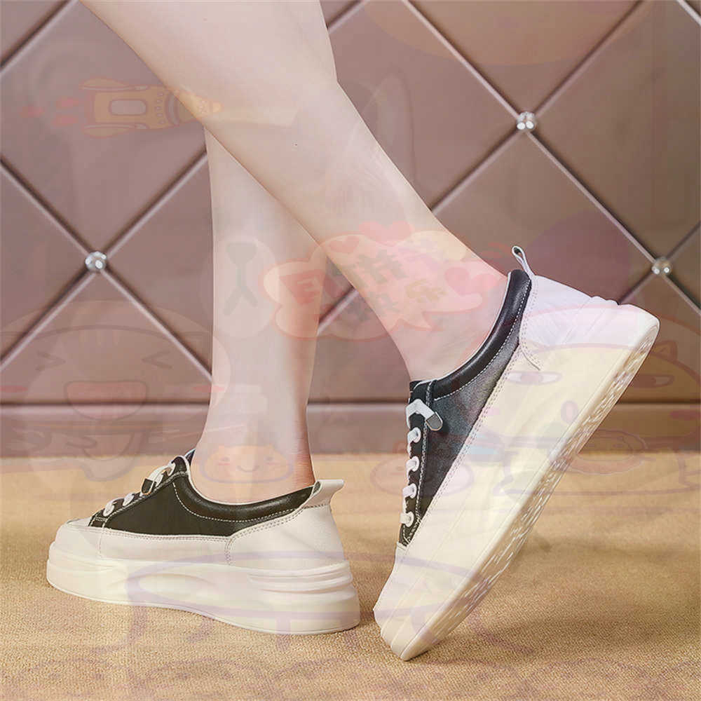 Home Office News Uk - Sznurowane mokasyny Chunky Loafers Woman Skateboarding