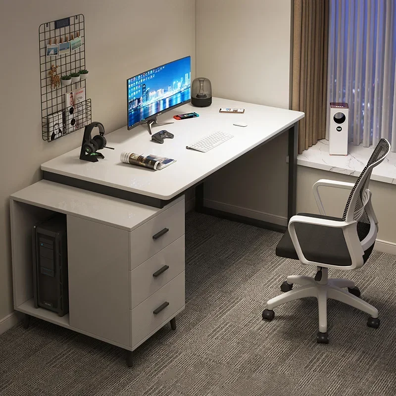 Home Office Work Table - Luksusowe drewniane biurka do biura, proste