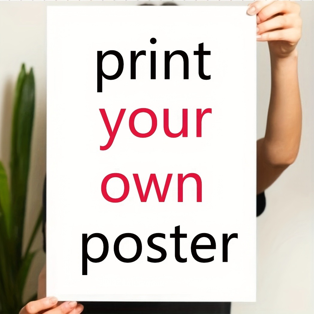 Home Office Logo - 1 szt. personalizowany plakat na ścianę