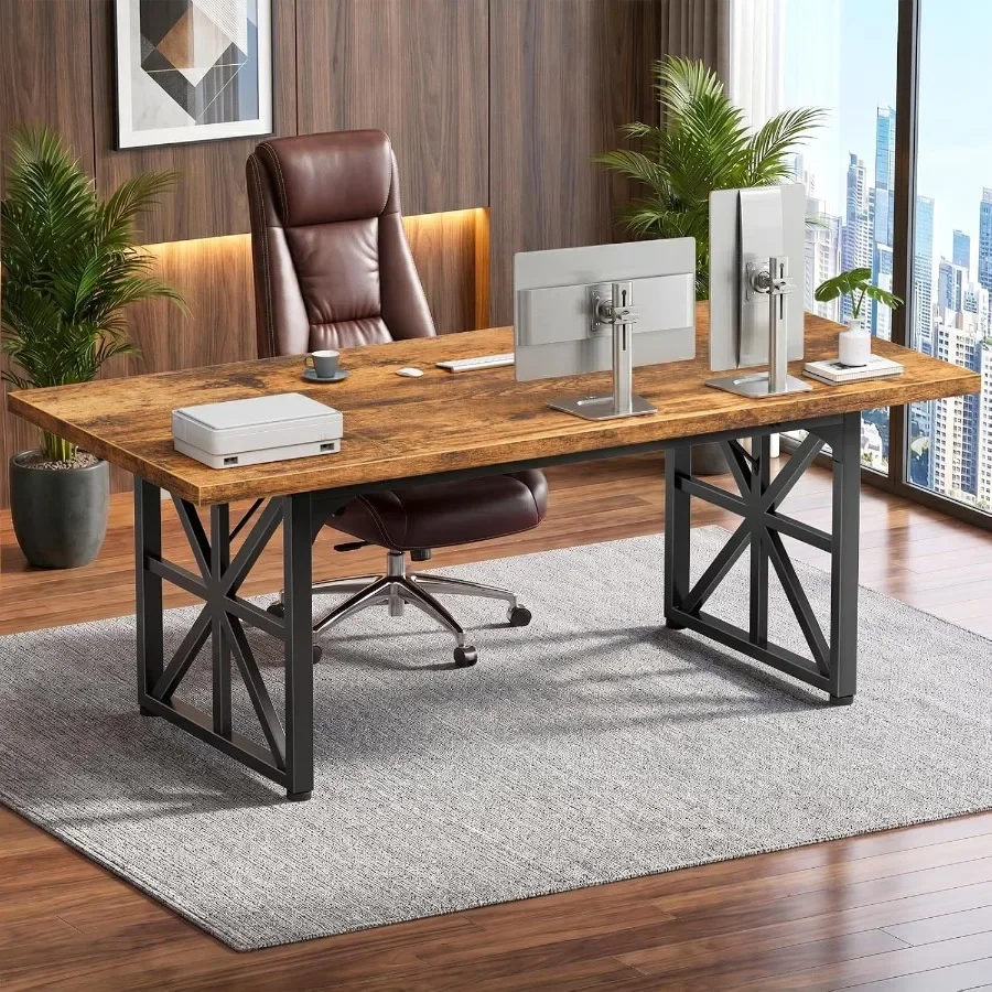 Home Office Work Table - 71-calowe biurko do pracy, duży stół