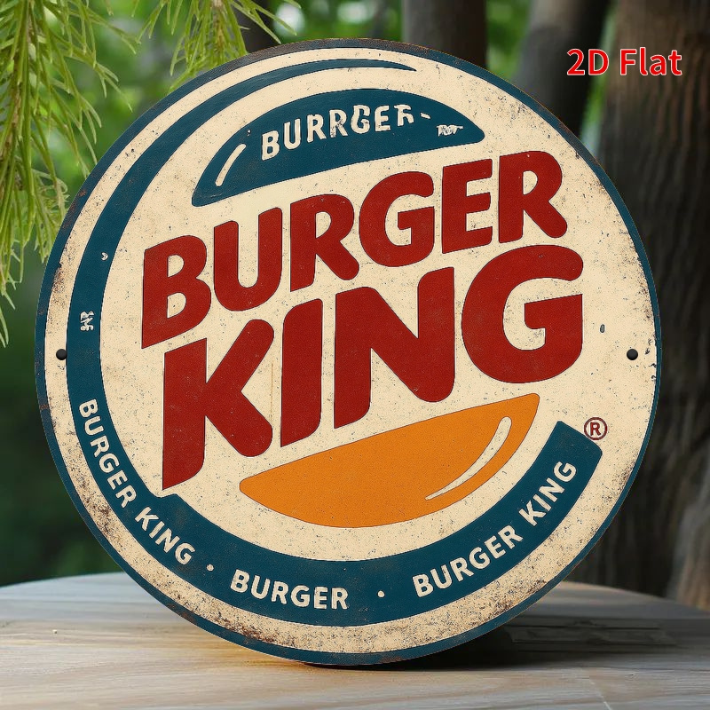 Home Office Logo - Logo Burger King w stylu retro
