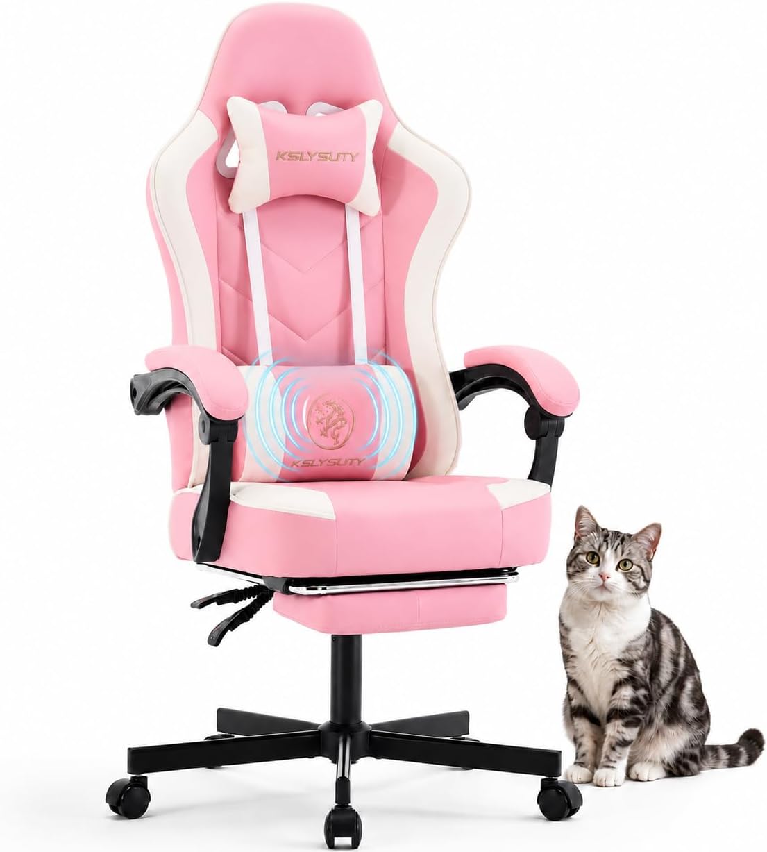 Ergonomic Office Chair - Ergonomiczne krzesło gamingowe z wysokim oparciem,