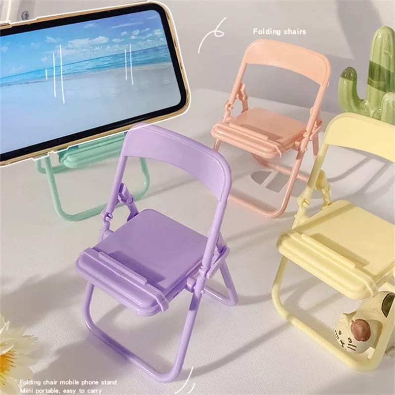 Home Office Or - Uroczy uchwyt na telefon w kształcie