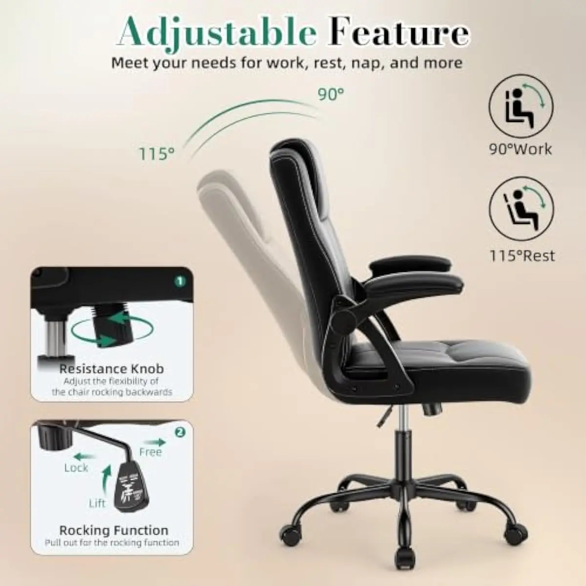 Ergonomiczne krzesło biurowe d – Ergonomic Office Chair recenzja i cena