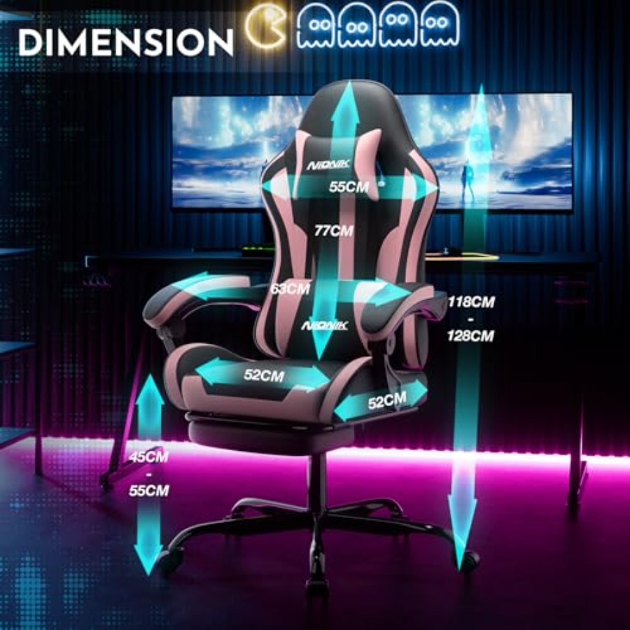 Krzesło gamingowe do biura lub – Ergonomic Office Chair recenzja i cena