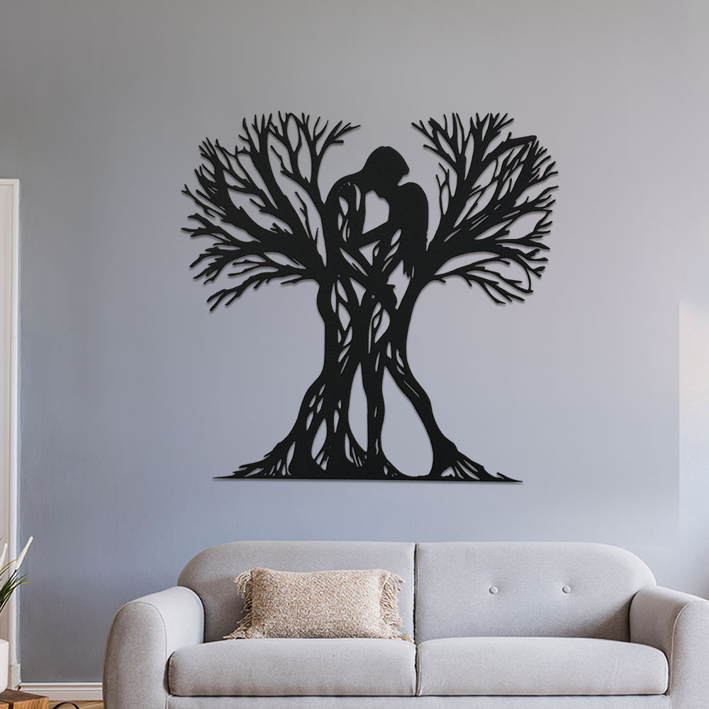 Metalowa rzeźba drzewa w stylu – Home Office Room Inspiration recenzja i cena