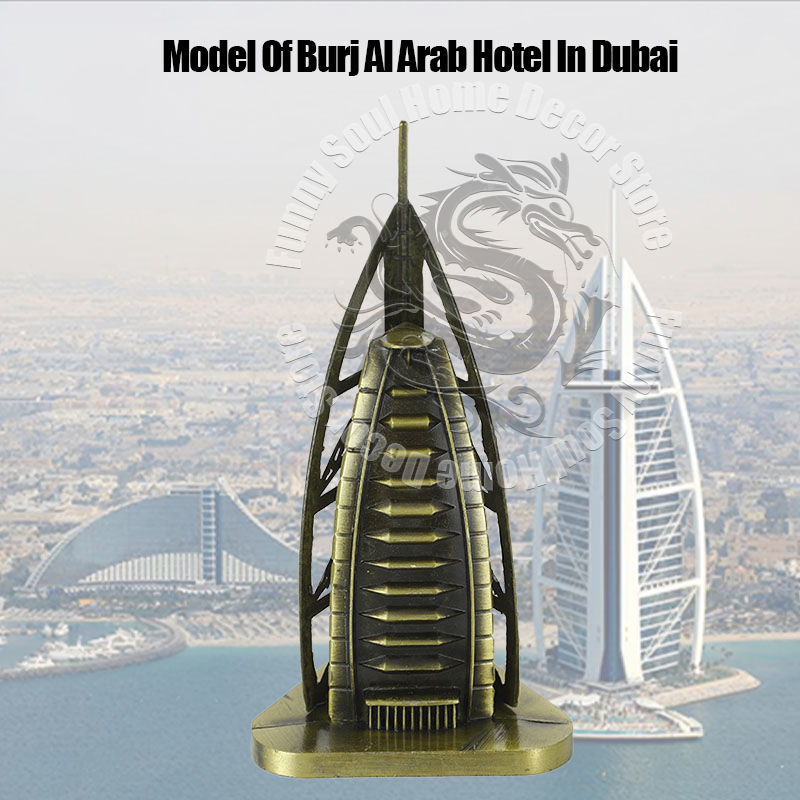 Metalowy Burj Al Arab Dubai Lu – Home Office Dubai recenzja i cena