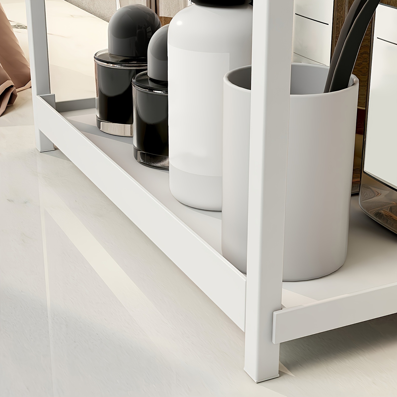 Zintegrowana toaletka z półkam – Home Office Work Table recenzja i cena