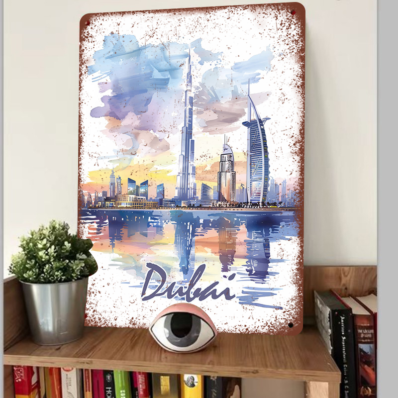 Obraz na metalu akwarelowy z w – Home Office Dubai recenzja i cena