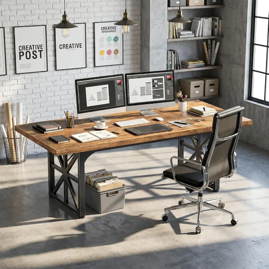 71-calowe biurko do pracy, duż – Home Office Work Table recenzja i cena