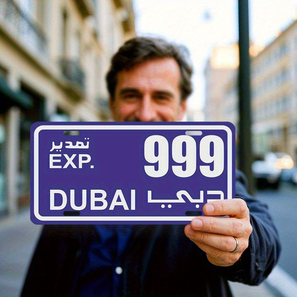 Metalowy Znak Ścienny do Dekor – Home Office Dubai recenzja i cena