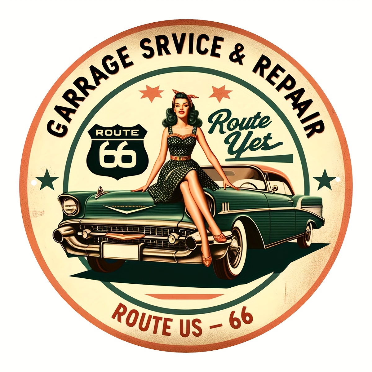Vintage Garage Repair Service  – Home Office Or recenzja i cena
