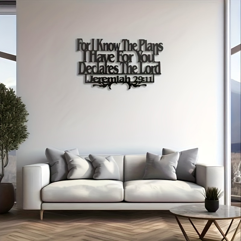 Nowoczesna metalowa dekoracja  – Home Office Room Inspiration recenzja i cena