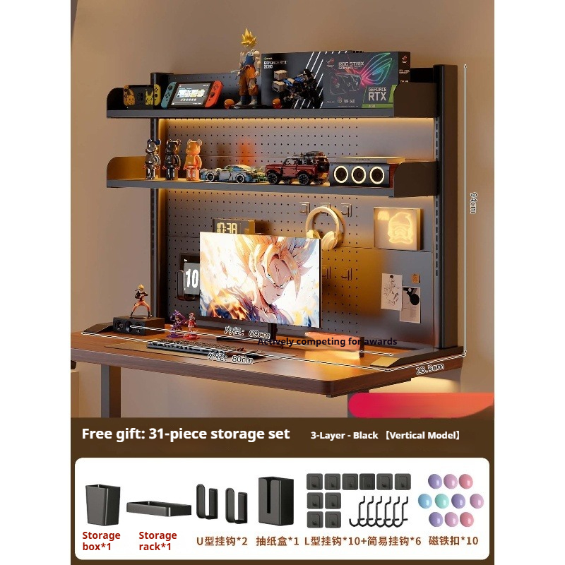 Półka na biurko z tablicą perf – Home Office Work Table recenzja i cena