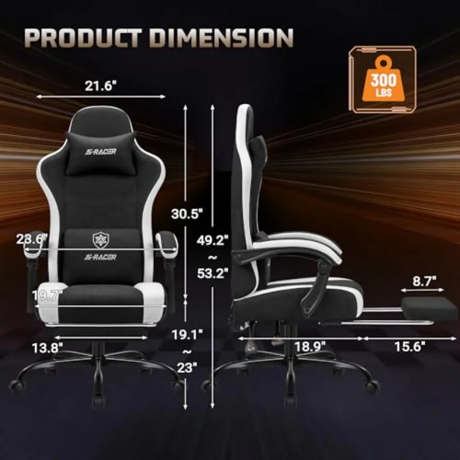 Krzesło do gier dla dorosłych  – Ergonomic Office Chair recenzja i cena