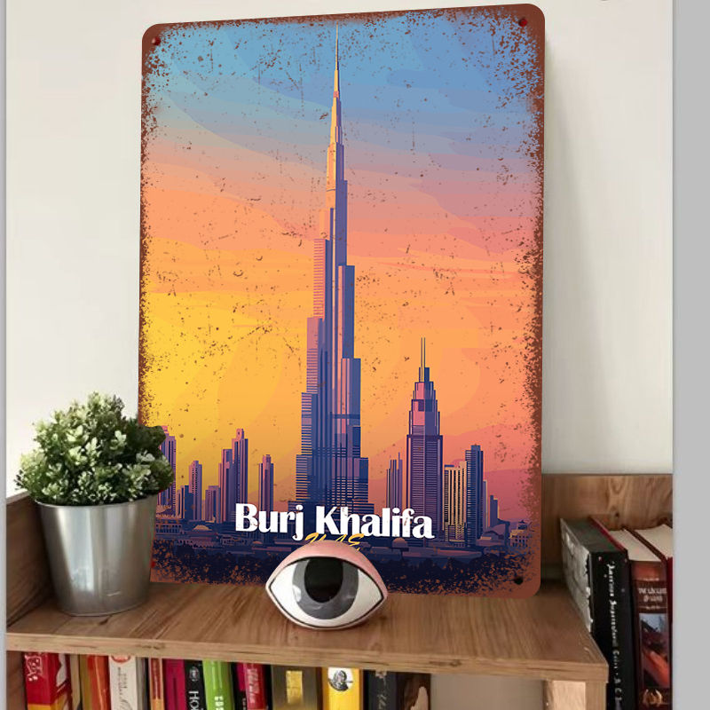 Burj Khalifa Dubaj ZEA Metalow – Home Office Dubai recenzja i cena