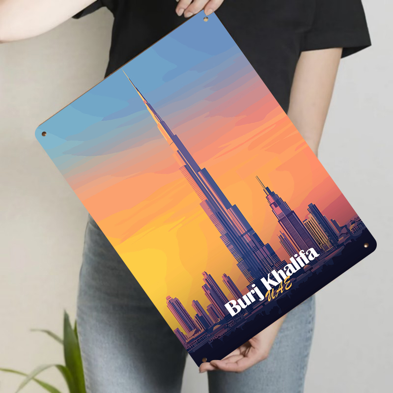 Burj Khalifa Dubaj ZEA Metalow – Home Office Dubai recenzja i cena