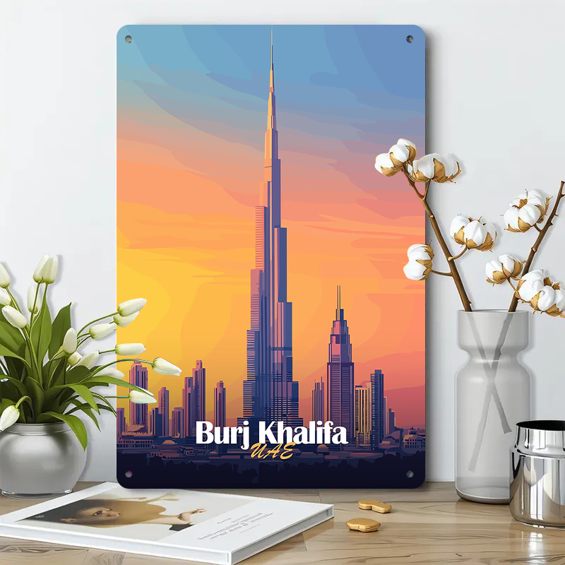 Burj Khalifa Dubaj ZEA Metalow – Home Office Dubai recenzja i cena