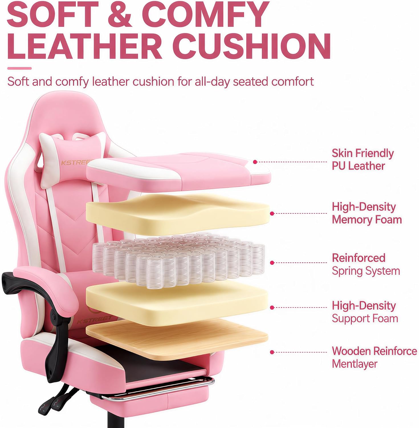 Ergonomiczne krzesło gamingowe – Ergonomic Office Chair recenzja i cena