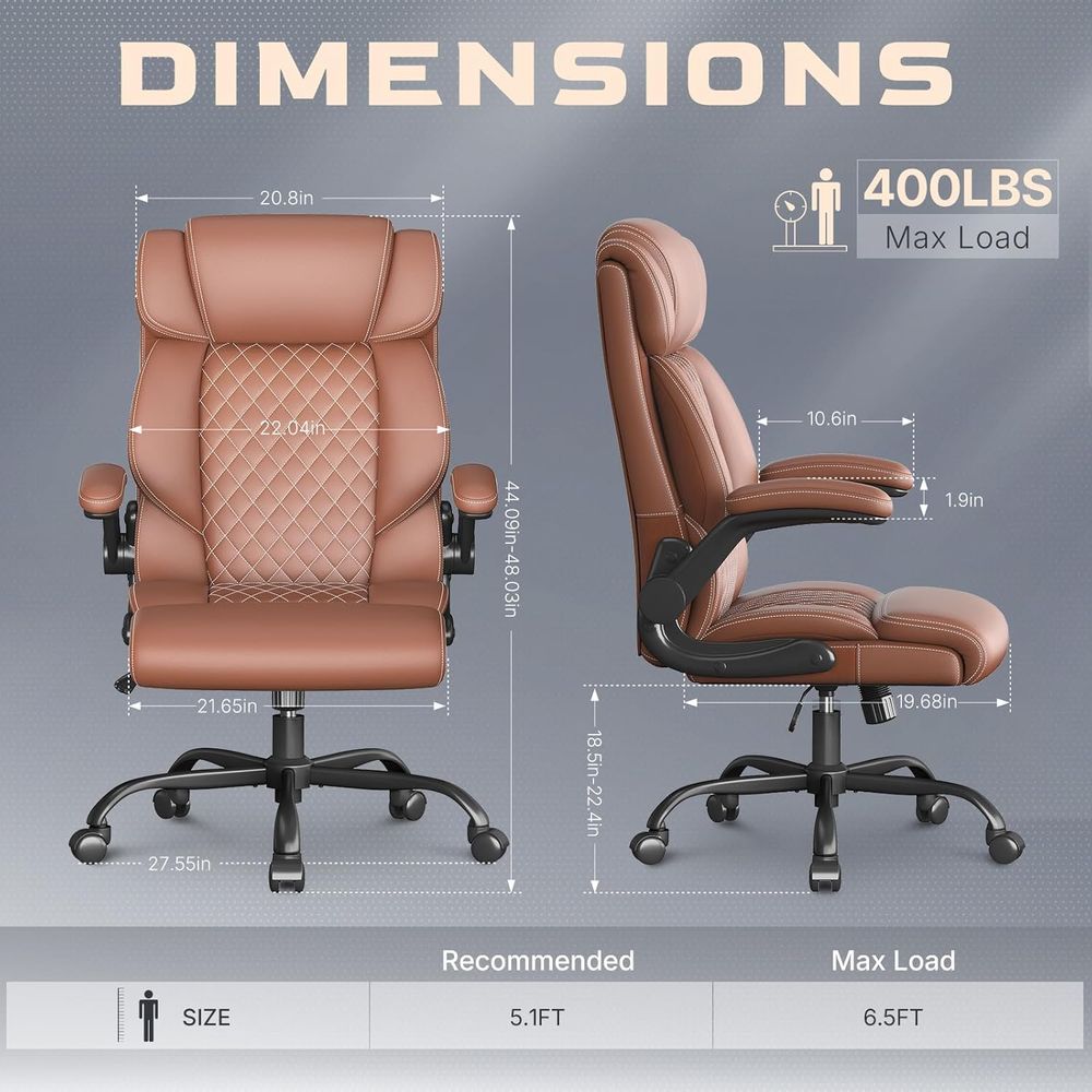 Krzesło biurowe Oice - wysokie – Ergonomic Office Chair recenzja i cena