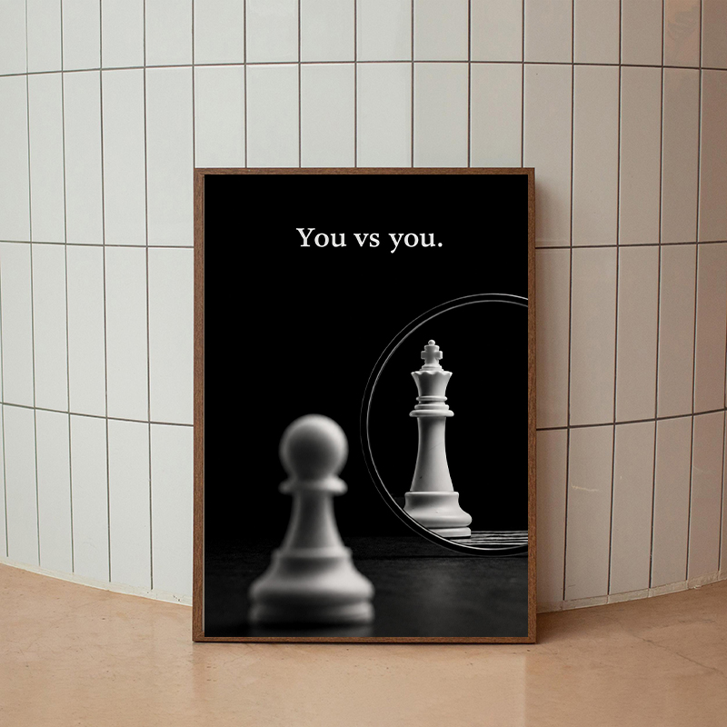 Nowoczesny Plakat Motywacyjny  – Home Office Room Inspiration recenzja i cena