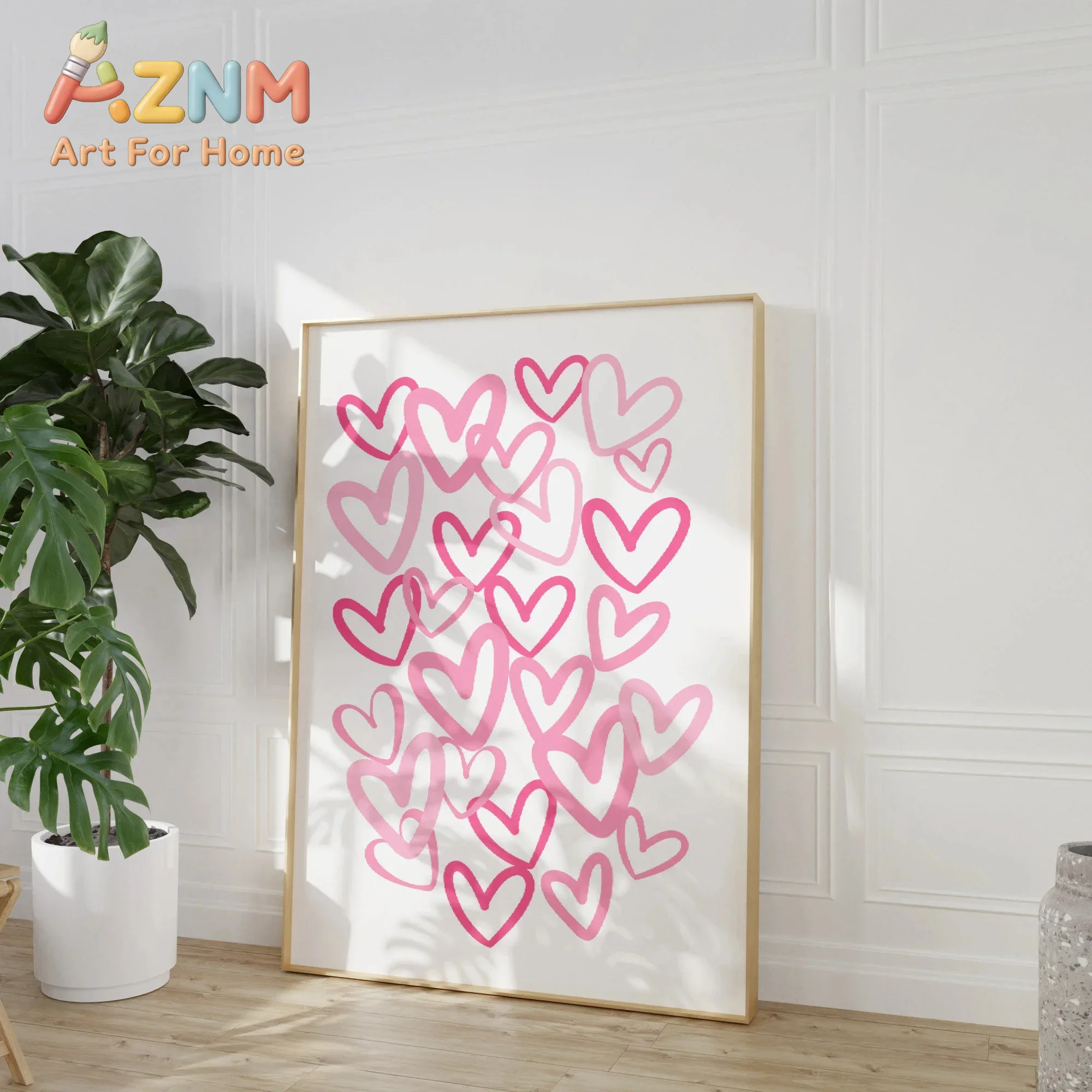 Elegancki obraz na płótnie z m – Home Office Room Inspiration recenzja i cena