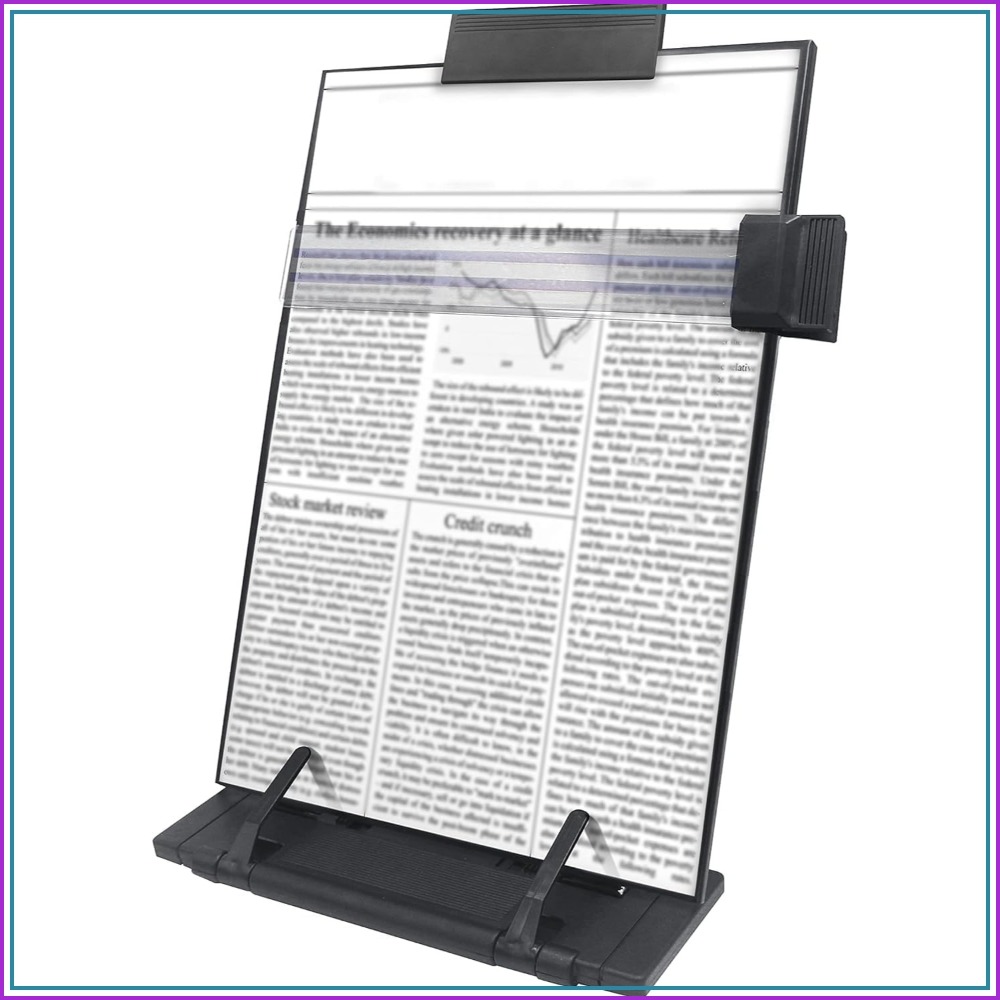Regulowany, 7-pozycyjny stojak – Document Holder Stand recenzja i cena